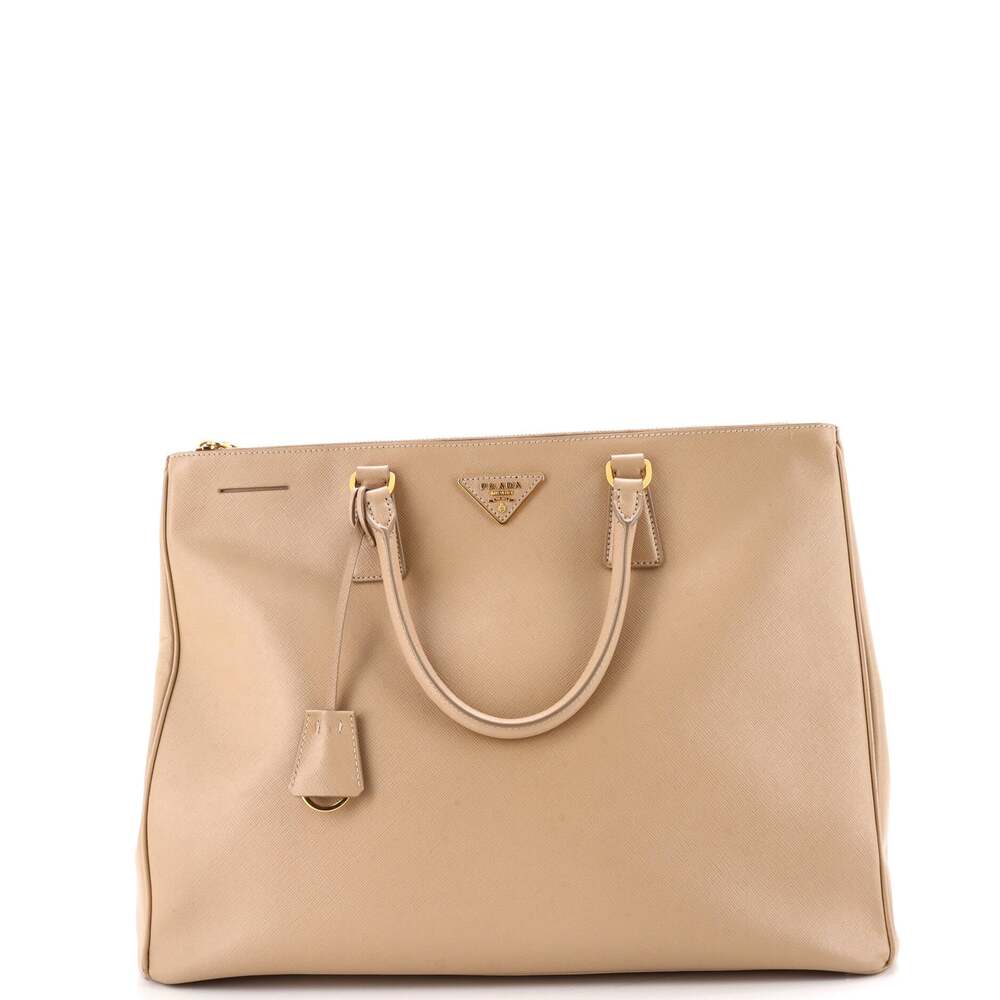 Prada Double Zip Lux Tote Saffiano #270382P98B